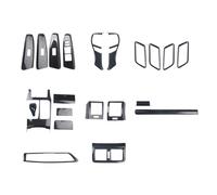 CamPLy 1 Set Car Interior Trim Decor Cover for Toyo-ta Reiz 2010-2013 LHD/RHD, Self-adhesive Decor Interior Trim Parts - Car Interior Cover Trim Stickers Accessories,Low Configuration-A