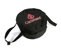 CampMaid Mega Dutch Oven Bag - Extra Pockets Holds Tools and Accessories - Carry Bag for 12" or Smaller Cast Iron -
