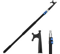 campMax 2.4m Telescopic Boat Hook Aluminium Heavy Duty, for Docking Boat Hook Floating, Anti slip handle design, essential ship accessories