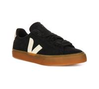 'Campo Bold' Suede Leather Trainers Veja Black 7
