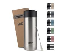 Campo Libre® Anto Travel Mug 350ml - Premium Insulated Coffee Cup to Go with One-Touch Leakproof Lid, Double-Wall Stainless Steel Coffee Mug, Keeps Drinks Hot for 6h