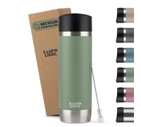 Campo Libre® Anto Travel Mug 450ml - Premium Insulated Coffee Cup to Go with One-Touch Leakproof Lid, Double-Wall Stainless Steel Coffee Mug, Keeps Drinks Hot for 6h