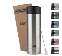 Campo Libre® Anto Travel Mug 450ml - Premium Insulated Coffee Cup to Go with One-Touch Leakproof Lid, Double-Wall Stainless Steel Coffee Mug, Keeps Drinks Hot for 6h