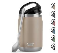 Campo Libre.® Food Flask 800ml - Insulated Lunch Box with Spoon, BPA-Free Hot & Cold Food Container for Soup, Porridge, Baby Food, Camping or School - Leakproof & Ideal for On-the-GO