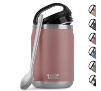 Campo Libre.® Food Flask 800ml - Thermos Lunch Box with Spoon, BPA-Free Hot & Cold Food Container for Soup, Porridge, Baby Food, Camping or School - Leakproof & Ideal for On-the-GO