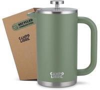 Campo Libre.® Giorgio. French Press, Coffee Press - 1000ml Stainless Steel