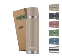Campo Libre. ® Jaco Thermo Flask, Double Wall Insulated Bottles, Keeps Drinks Hot > 24h, BPA Free, 100% Leakproof, Eco RecycledStainless Steel Flask for Hot Drinks in 500ml