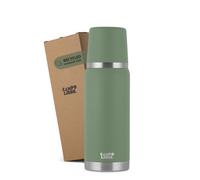 Campo Libre. ® Jaco Thermo Flask, Double Wall Insulated Bottles, Keeps Drinks Hot > 24h, BPA Free, 100% Leakproof, Eco RecycledStainless Steel Flask for Hot Drinks in 750ml