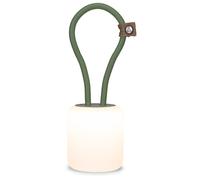 Campo Libre.® Leni Camping Lamp - LED Outdoor Light with Flexible Handle, Dimmable Camping Light, Table Lantern, IPX4 Waterresistance, 200h Runtime, SqueezeShell, USB-C Charging, Rectangle, Moss