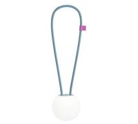Campo Libre.® Leni Camping Lamp - LED Outdoor Light with Flexible Handle, Dimmable Camping Light, Table Lantern, IPX4 Waterresistance, 200h Runtime, SqueezeShell, USB-C Charging, Sphere, Blue