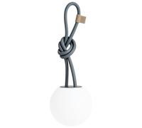 Campo Libre.® Leni Camping Lamp - LED Outdoor Light with Flexible Handle, Dimmable Camping Light, Table Lantern, IPX4 Waterresistance, 200h Runtime, SqueezeShell, USB-C Charging, Sphere, Grey