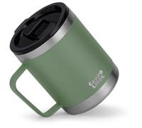 Campo Libre® Tito Travel Mug 350ml - Stainless Steel - Insulated Coffee Mug with Handle & Leakproof Lid, Reusable Thermo Cup for Hot/Cold Drinks, Coffee to Go Mug, Portable Thermo Coffee Cup