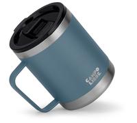 Campo Libre® Tito Travel Mug 350ml - Stainless Steel - Insulated Coffee Mug with Handle & Leakproof Lid, Reusable Thermo Cup for Hot/Cold Drinks, Coffee to Go Mug, Portable Thermo Coffee Cup