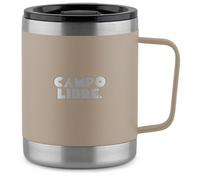 Campo Libre® Tito Travel Mug 350ml - Stainless Steel - Insulated Coffee Mug with Handle & Leakproof Lid, Reusable Thermo Cup for Hot/Cold Drinks, Coffee to Go Mug, Portable Thermo Coffee Cup