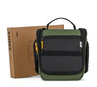 Campo Libre® Tony Toiletry Bag for Men & Women - Hanging Wash Bag with 11 Compartments for Cosmetics & Travel Essentials, Premium-Quality Water-Resistant Toilet Bag in Ideal Size