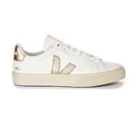 VEJA Women's Campo Chromefree Leather Extra White Platine Trainers Siz