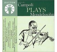 Campoli, Alfredo/London Philharmoic Orchestra - Mendelssohn: Violin Concerto/Paganini: Violin Concerto No.1; works for Violin & Piano by Tartini (Violin Sonata) and Corelli (La Folia Variations)