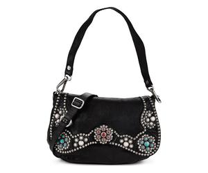 Campomaggi Adele Shoulder bag Genuine Leather 29 cm black