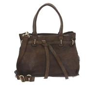 CAMPOMAGGI Everyday Leather Bag Shopping Bag Verde Militare