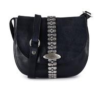 Campomaggi Linda Shoulder bag Leather 22 cm blue