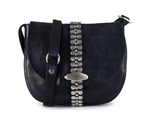 Campomaggi Linda Shoulder bag Leather 22 cm blue