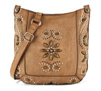 Campomaggi Nora Shoulder bag Genuine Leather 27 cm gray