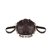 CAMPOMAGGI PRISCILLA DARK BROWN CROSSBODY BAG One Size