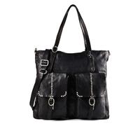 Campomaggi Priscilla Shoulder Bag Genuine Leather 41 cm black