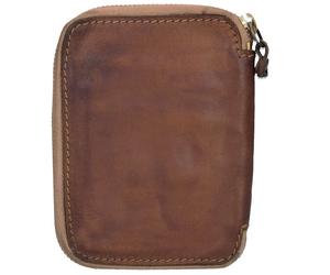 Campomaggi Sequoia wallet leather 10 cm brown