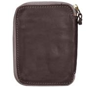 Campomaggi Sequoia wallet leather 10 cm gray
