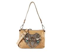 Campomaggi Tilde Shoulder Bag Genuine Leather 20 cm beige