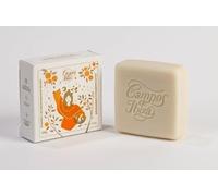 Campos de Ibiza Shampoo and Conditioner - Fresh Tangerine - 100g 2 in 1 Solid Product - Natural Fragrance - Dermatologically Tested - Paraben Free