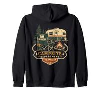 Campsite Department RV Grandpa Local Chapter Zip Hoodie