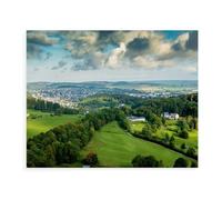 Campsite, Golf Course and View Over Brilon Town，Jigsaw Puzzle Adults Kids Children's Educational Toy Personalized Gift（38x26cm）-AX64