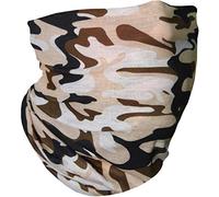 CampTeck U6615 Breathable Multi-Purpose Seamless Bandana Gaiter Tube Snood Scarf Neck Cover Motorcycling, Hiking, Riding, Cycling, Outdoor Use - Desert Camo