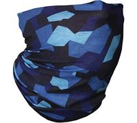 CampTeck U6616 Breathable Multi-Purpose Seamless Bandana Gaiter Tube Snood Scarf Neck Cover Motorcycling, Hiking, Riding, Cycling, Outdoor Use - Blue Camo
