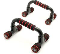 CampTeck U6664 Push Up Bars Stand with Foam Grip Handle for Chest Press, Home Gym Fitness Exercise, Strength Training - 1 Pair