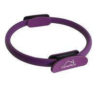 CampTeck U6933 - Double Handled Pilates Ring - Yoga Gym Fitness Exercise Dual Band Circle - Purple