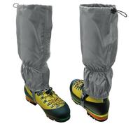 CampTeck U7296 Waterproof Walking Gaiters Polyester (One Size Fits All) Hiking, Walking, Orienteering, Mountaineering, Climbing, Hunting, Snow or Wet Outdoor Adventure - 1 Pair - Grey