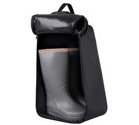 CampTeck U7314 Polyester Wellington Boot Bag, Water Resistant, Isolates Dirt, Portable, Tidy Storage - Black