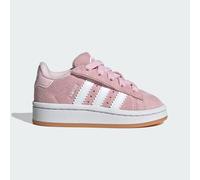 Adidas Originals Campus 00s Comfort Closure Elastic Lace Infant Trainers Pink EU 21 Boys,Girls