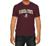 Campus Colors NCAA Adult Gameday Cotton T-Shirt, Red, Large