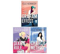 Campus Diaries Series by Elle Kennedy 3 Books Collection Set (The Graham Effect, The Dixon Rule & The Charlie Method[Deluxe Edition])