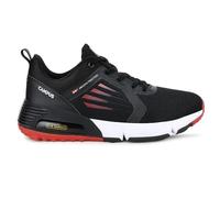 Campus Men's Tormentor Running Shoes, black red, 6 UK