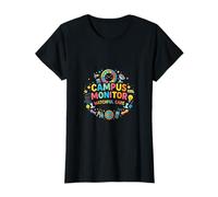 Campus Monitor School Safety Support Staff Design T-Shirt
