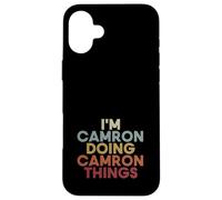 Camron Name Camron Personalized Name First Given Case for iPhone 16 Plus