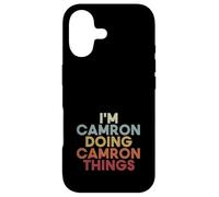 Camron Name Camron Personalized Name First Given Case for iPhone 17