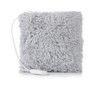 CAMRY CR 7428 Electric Heating Pad, Heat Pad with Remote Control and Soft Washable Cover, 38 x 38 cm, 2 Heat Settings, Heat Therapy, Back Cushion, Overheating Protection, Grey, 38 x 38 x 10 cm