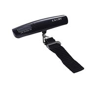Camry Luggage Scale Portable Digital Scale Suitcase Hanging Scales with Tare Function Weighing Scale with LCD Display for Travel Outdoor Home Use, 110 lb/50 KG Capacity-Black