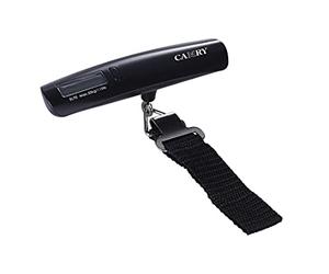 CAMRY Digital Luggage Scale Travel Suitcase Weighing, 110lb/50kg, Black